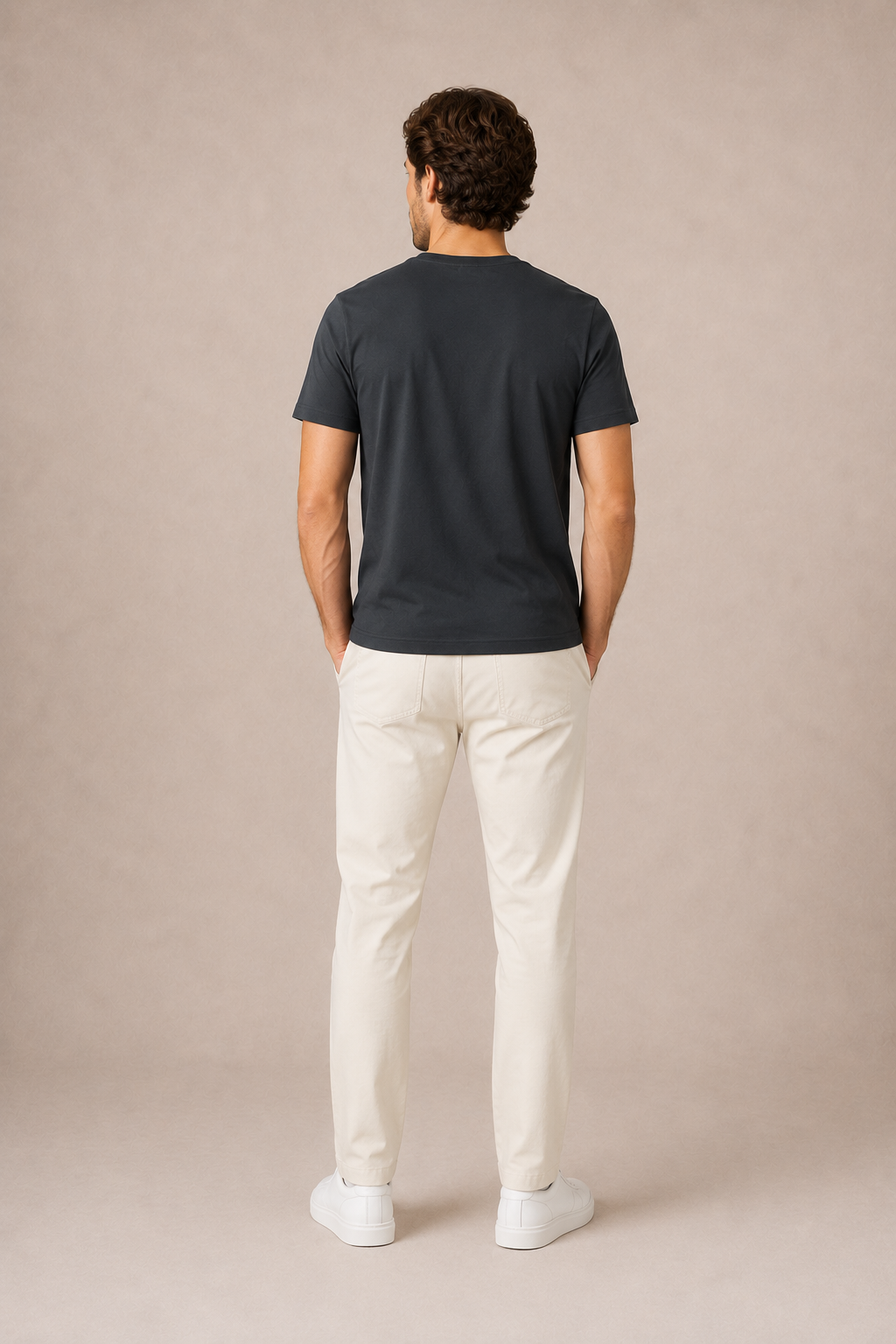Basic Sıfır Yaka Unisex Tişört