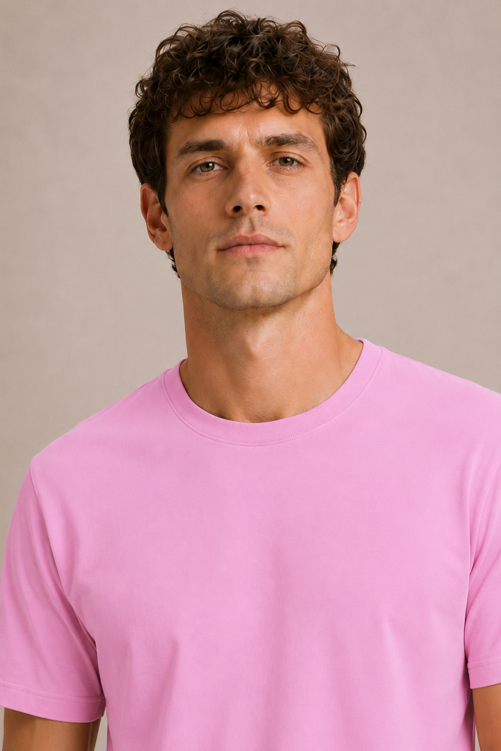 Basic Sıfır Yaka Unisex Tişört