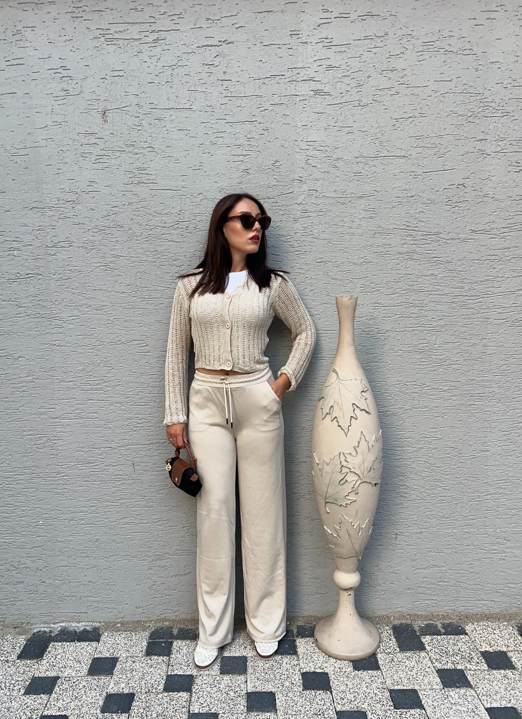 Oysho Kumaş Cepli, Lastikli Pantolon – Kasım İndirimi-3 Adet 1000₺