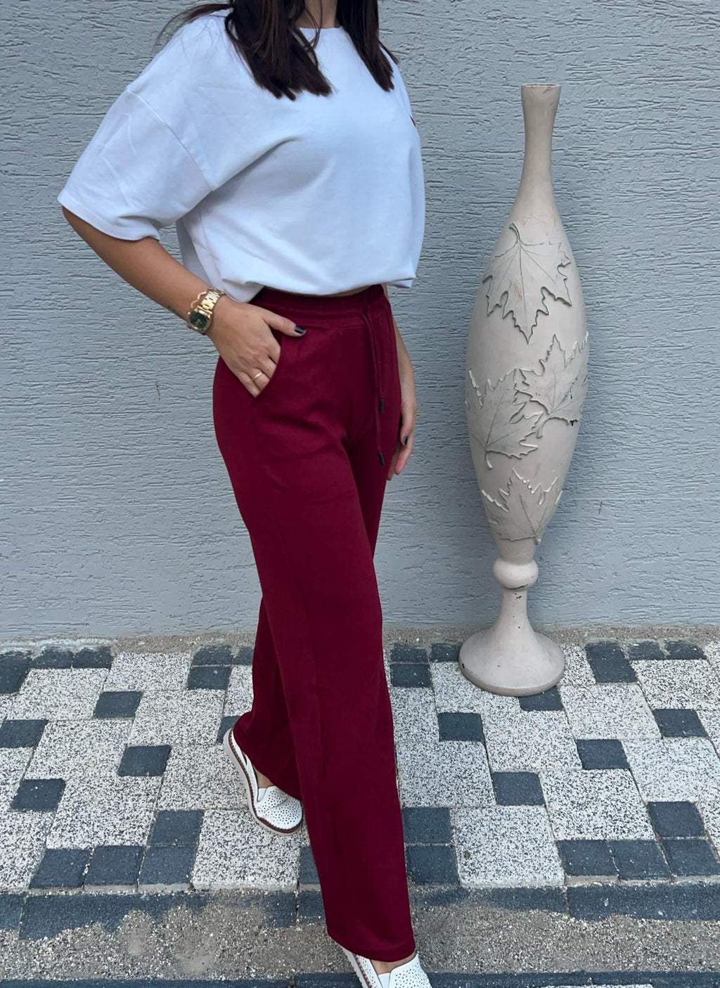 Oysho Kumaş Cepli, Lastikli Pantolon – Kasım İndirimi-3 Adet 1000₺