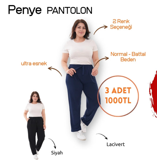 Ultra Esnek Penye Pantolon – Gün Boyu Maksimum Rahatlık