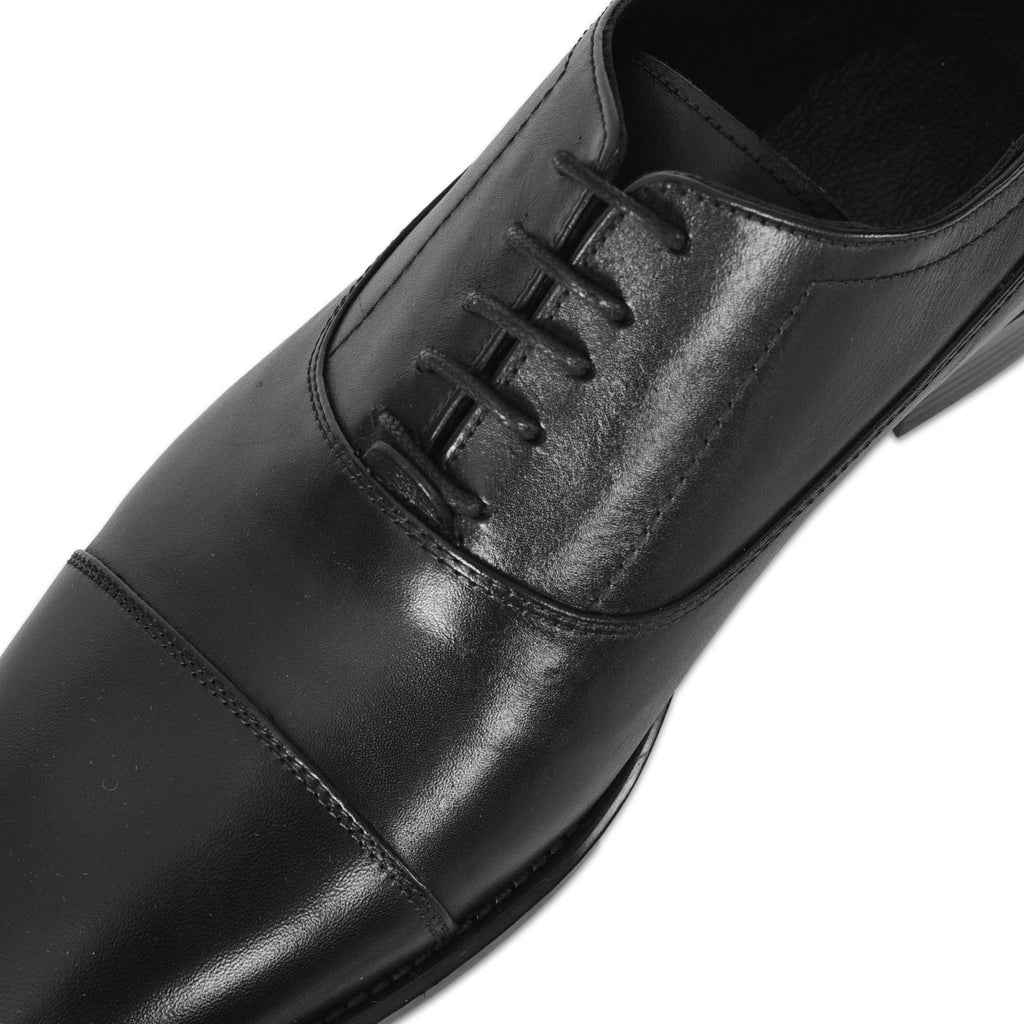 Gerçek Deri Klasik Bağcıklı Erkek Ayakkabı (Siyah & Kahverengi)