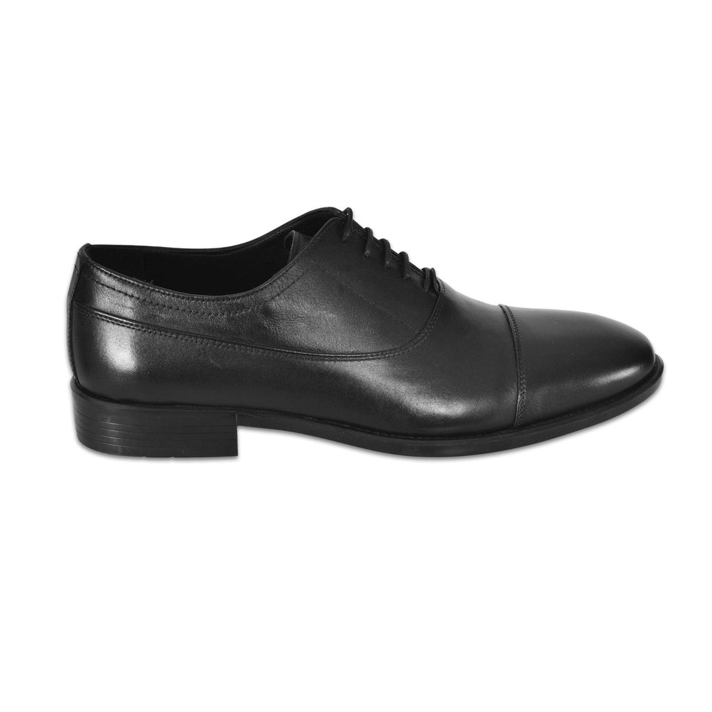 Gerçek Deri Klasik Bağcıklı Erkek Ayakkabı (Siyah & Kahverengi)