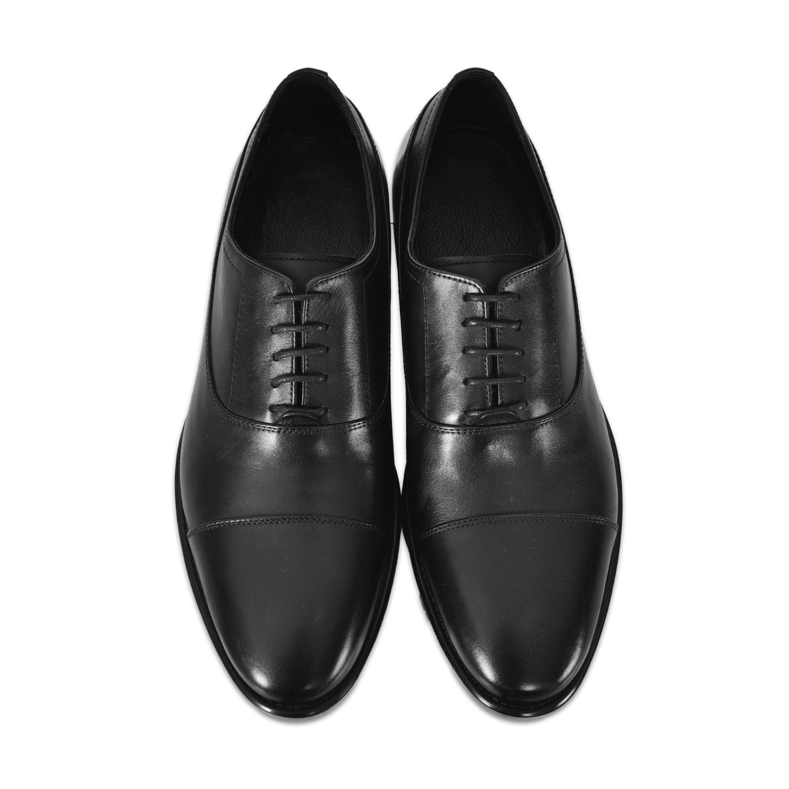 Gerçek Deri Klasik Bağcıklı Erkek Ayakkabı (Siyah & Kahverengi)