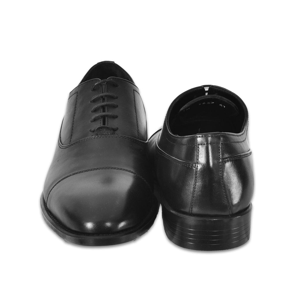 Gerçek Deri Klasik Bağcıklı Erkek Ayakkabı (Siyah & Kahverengi)